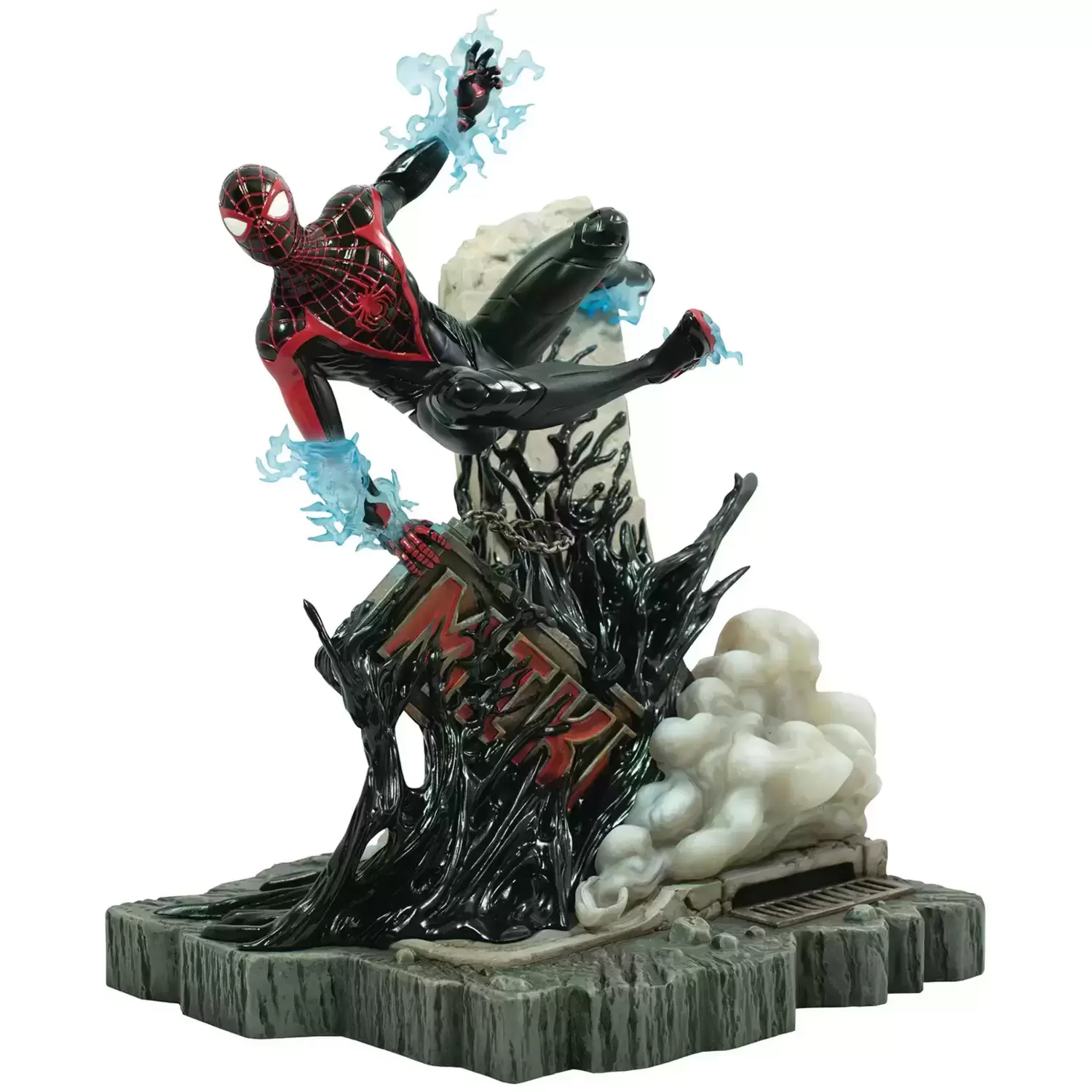 Gallery Diamond Select - Marvel\'s Spider-Man 2 - Miles Morales Deluxe Diorama (Gamerverse)
