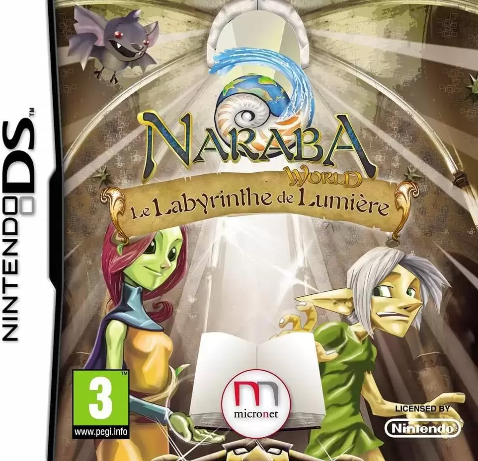 Jeux Nintendo DS - Naraba World: Le Labyrinthe de Lumière