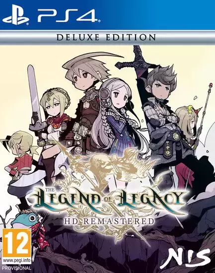 PS4 Games - The Legend of Legacy - HD Remastered