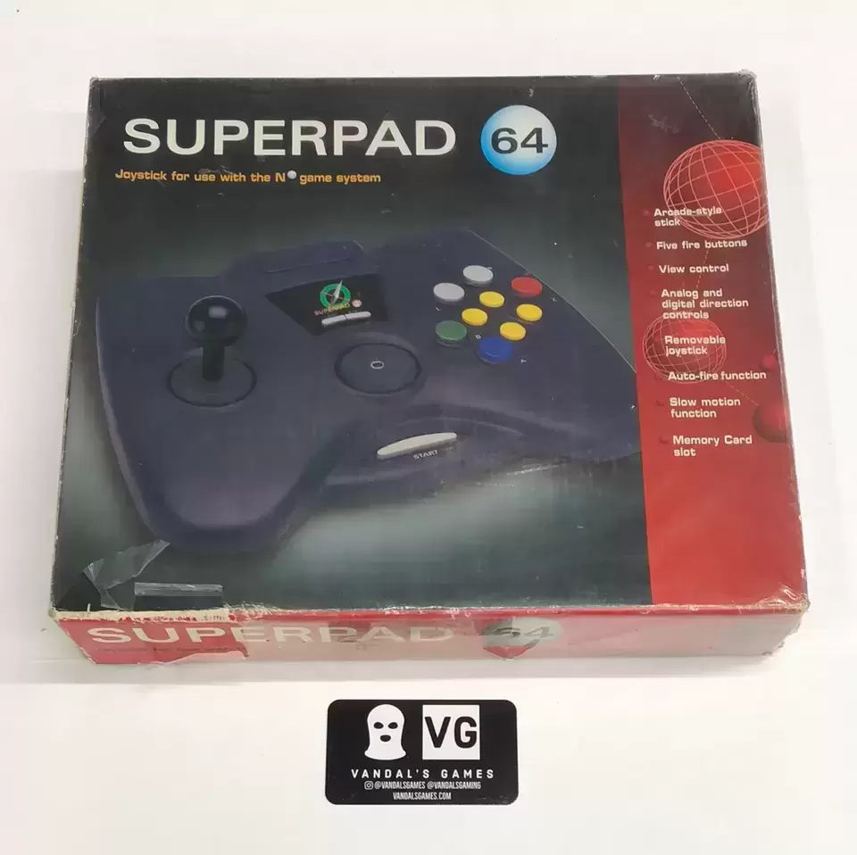 Arcade Stick - SUPERPAD 64