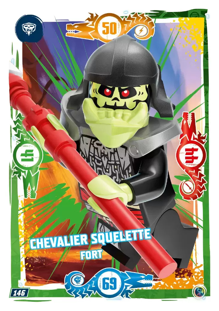 LEGO Ninjago Série 7 - Chevalier squelette fort