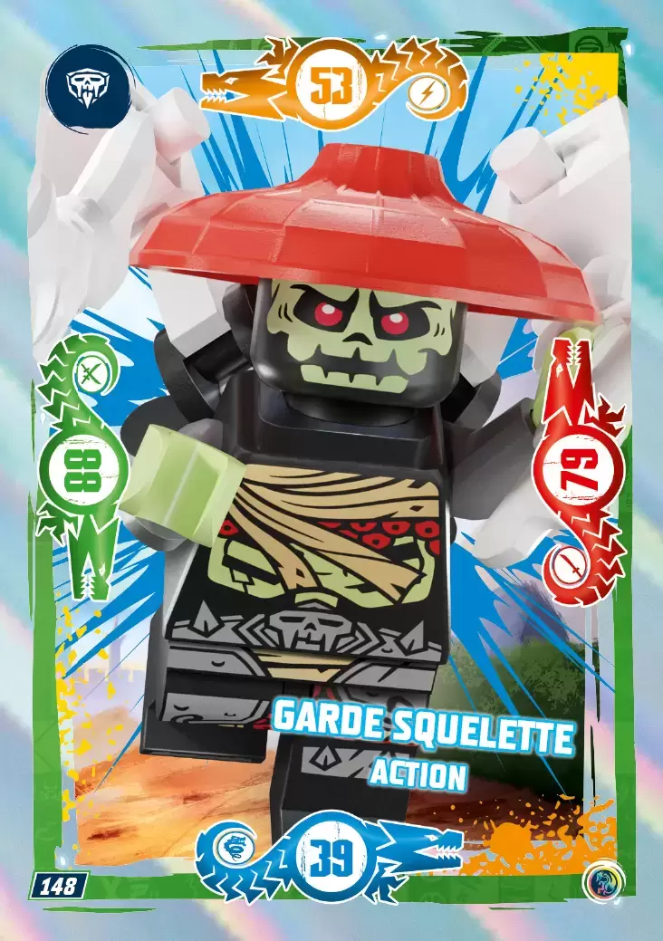 LEGO Ninjago Série 7 - Garde squelette Action