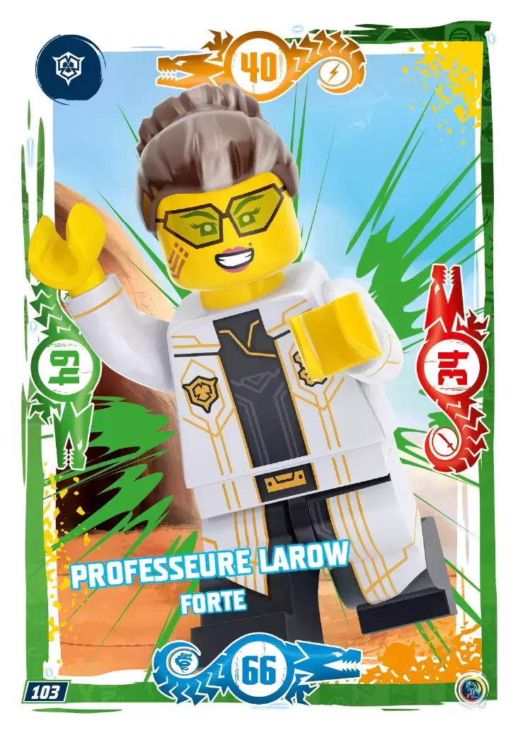 LEGO Ninjago Série 7 - Professeure Larow forte