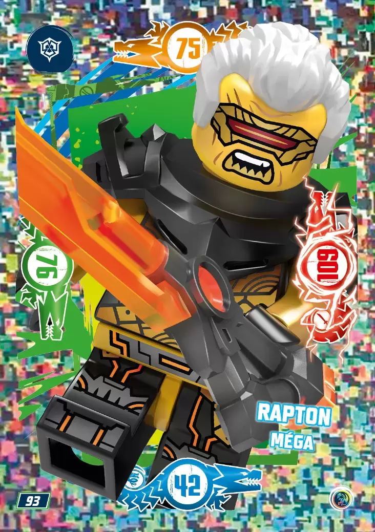 LEGO Ninjago Série 7 - Rapton Méga