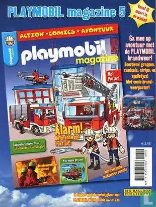 Playmobil Magazine - Alerte ! Les pompiers pertent en mission !