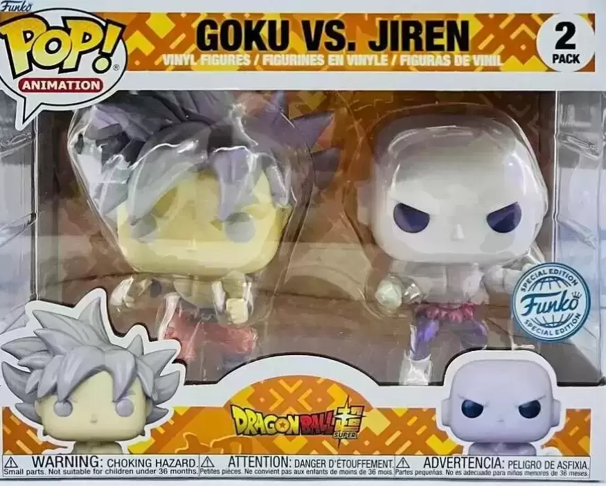 POP! Animation - Dragon Ball Super - Goku Vs. Jiren 2 Pack