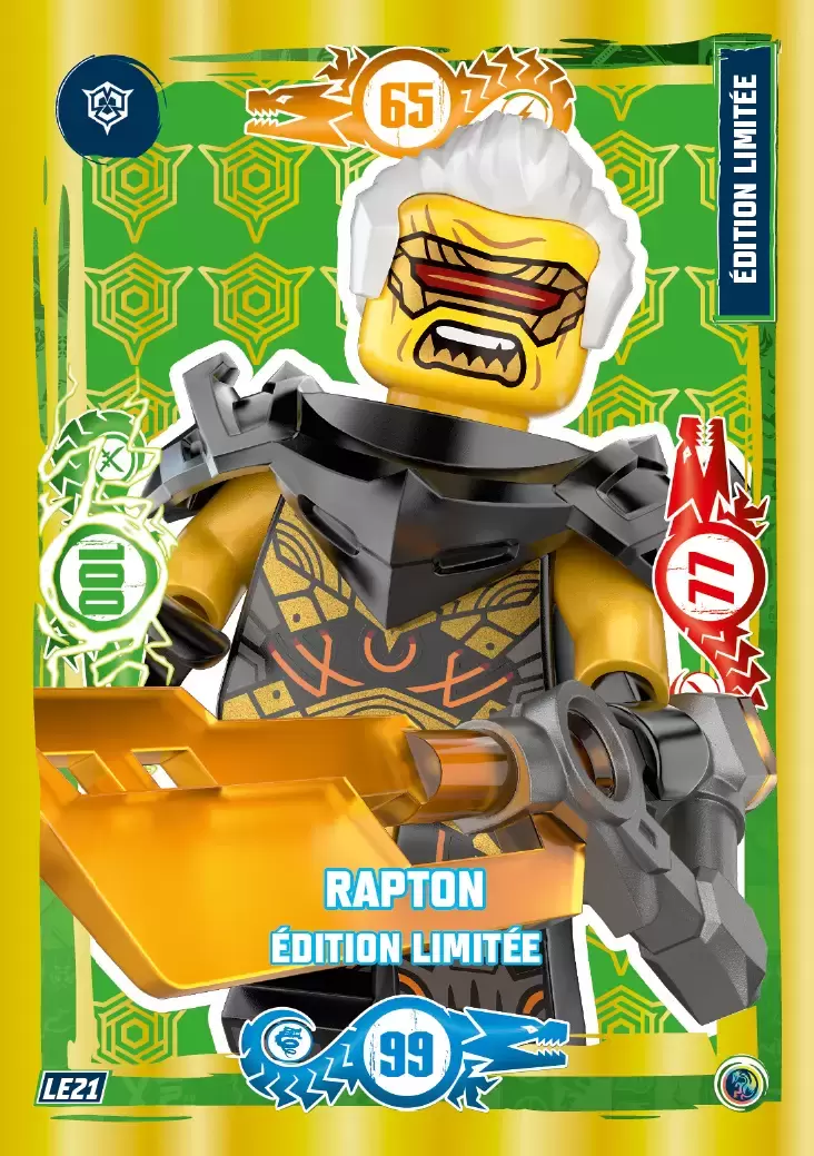 LEGO Ninjago Série 7 - Rapton Édition limitée