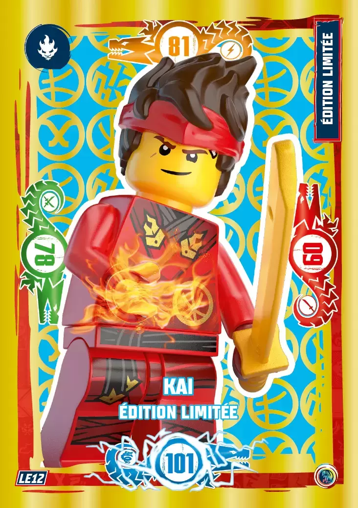LEGO Ninjago Série 7 - Kai Édition limitée