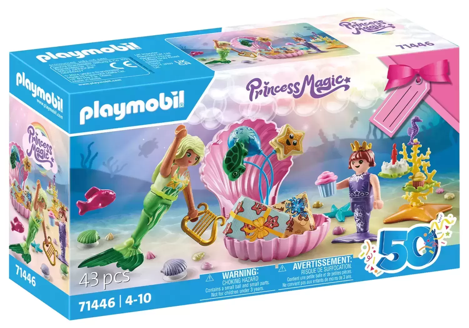 Playmobil Princesses - Sirènes et décorations de fête