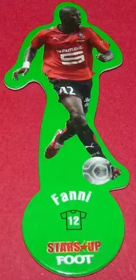 Stars Up Foot Saison 2009-2010- Magnets Panini - Fanni