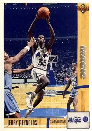 Upper D.E.C.K - NBA Basketball 91-92 Edition - US Version - Jerry Reynolds