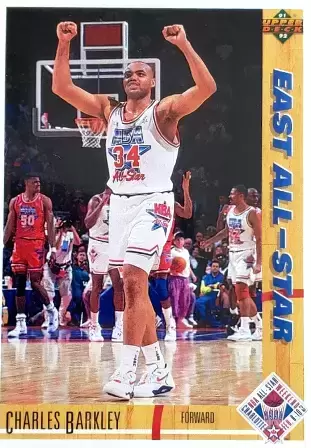 Upper D.E.C.K - NBA Basketball 91-92 Edition - US Version - Charles Barkley AS