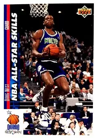 Upper D.E.C.K - NBA Basketball 91-92 Edition - US Version - Doug West NAS