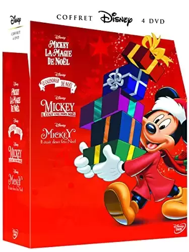 Autres DVD Disney - Mickey Noël-Coffret-4 DVD