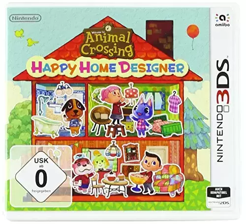Jeux Nintendo 2DS / 3DS - Animal Crossing Happy Home Designer