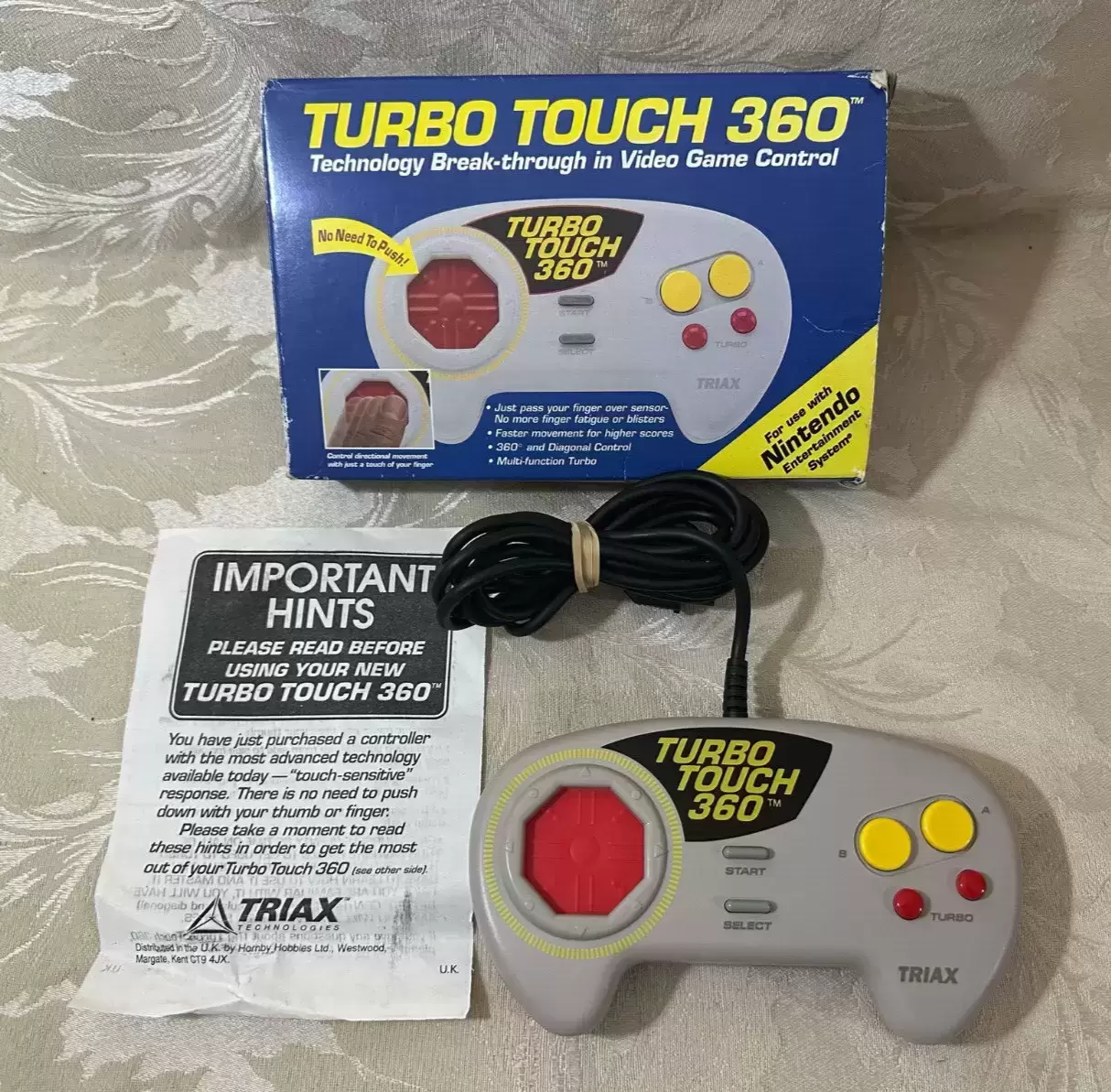 Manettes / Joystick / PAD Multi-Plateformes - TRIAX Technologies - TURBO TOUCH 360 - Grey