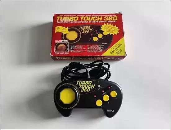 Manettes / Joystick / PAD Multi-Plateformes - TRIAX Technologies - TURBO TOUCH 360 - Black