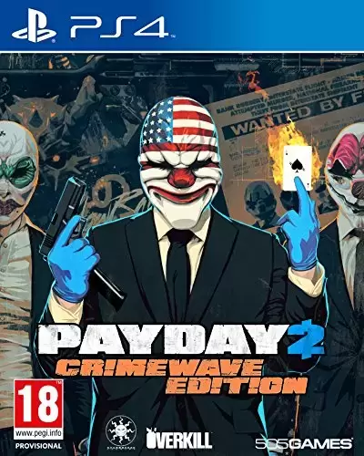 PS4 Games - Payday 2 - Crimewave Edition
