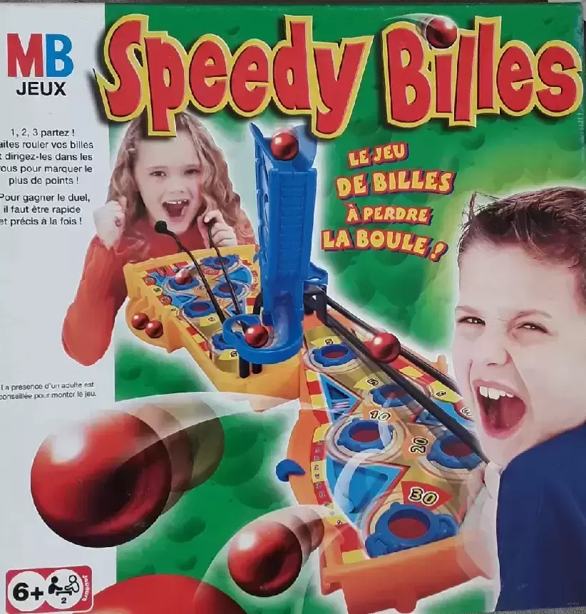 MB - Milton Bradley - Speedy Billes