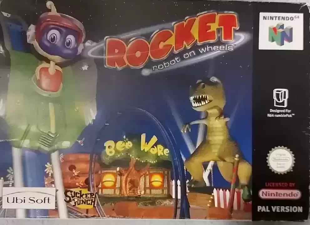 Jeux Nintendo 64 - Rocket Robot On Wheels