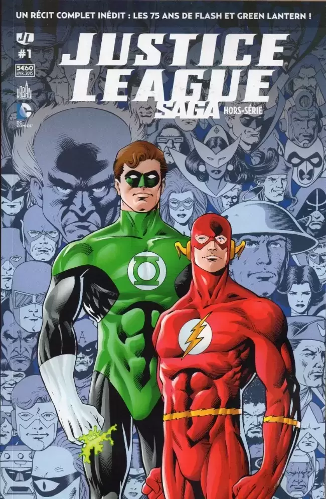 Justice League Saga - Les 75 ans de Flash et Green Lantern !