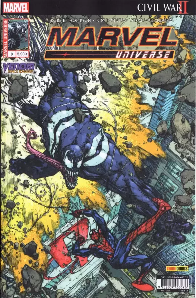 Marvel Universe - Panini 2016 - Venom : Chevalier de l\'espace - Amis et Ennemis