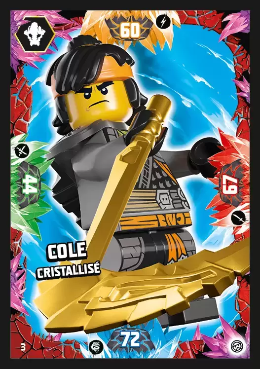 LEGO Ninjago Série 6 - Cole cristallisé