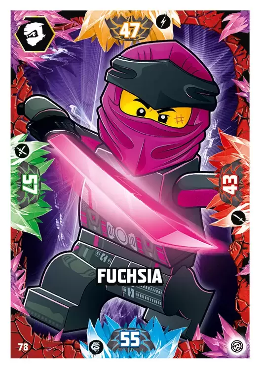 LEGO Ninjago Série 6 - Fuchsia