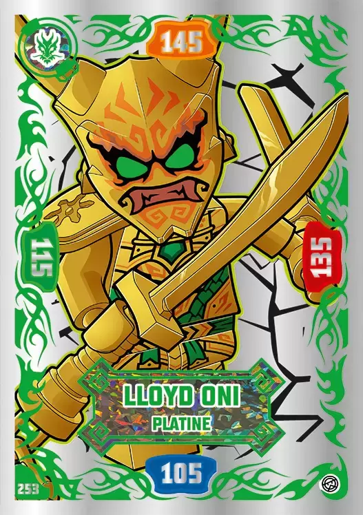 LEGO Ninjago Série 6 - Lloyd Oni platine