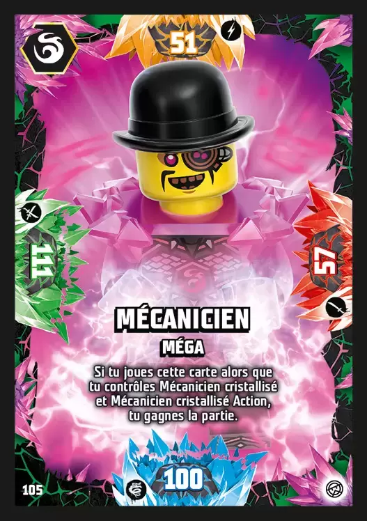 LEGO Ninjago Série 6 - Mécanicien Méga