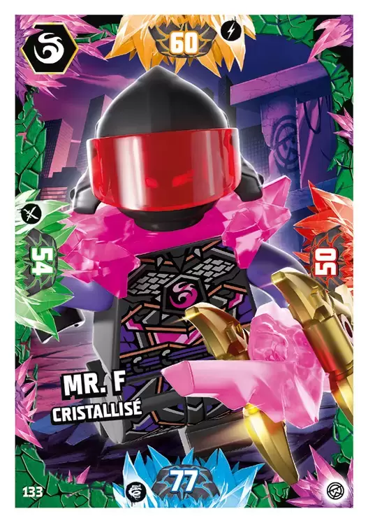 LEGO Ninjago Série 6 - Mr. F cristallisé