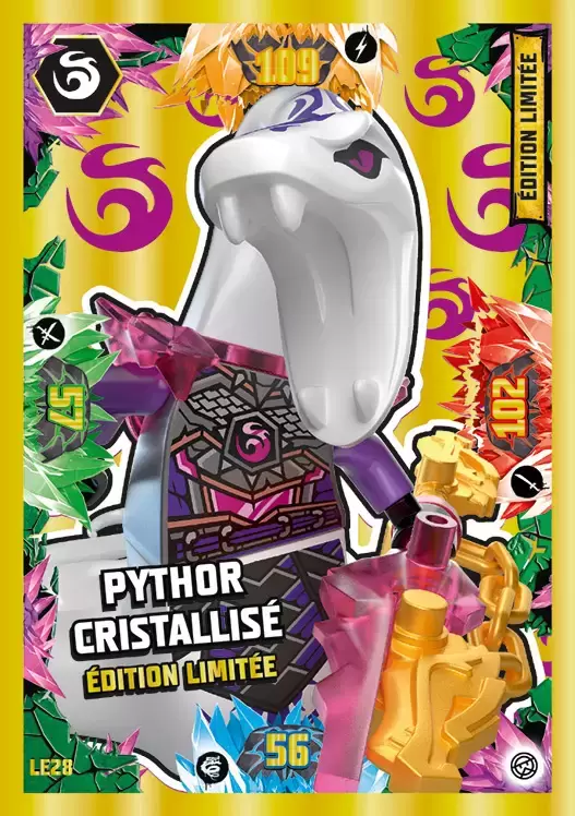 LEGO Ninjago Série 6 - Pythor cristallisé édition limitée