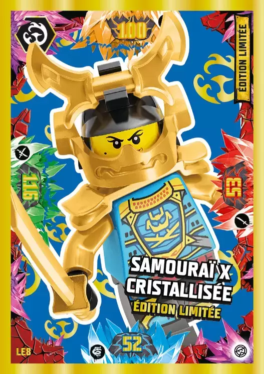 LEGO Ninjago Série 6 - Samouraï X cristallisée édition limitée