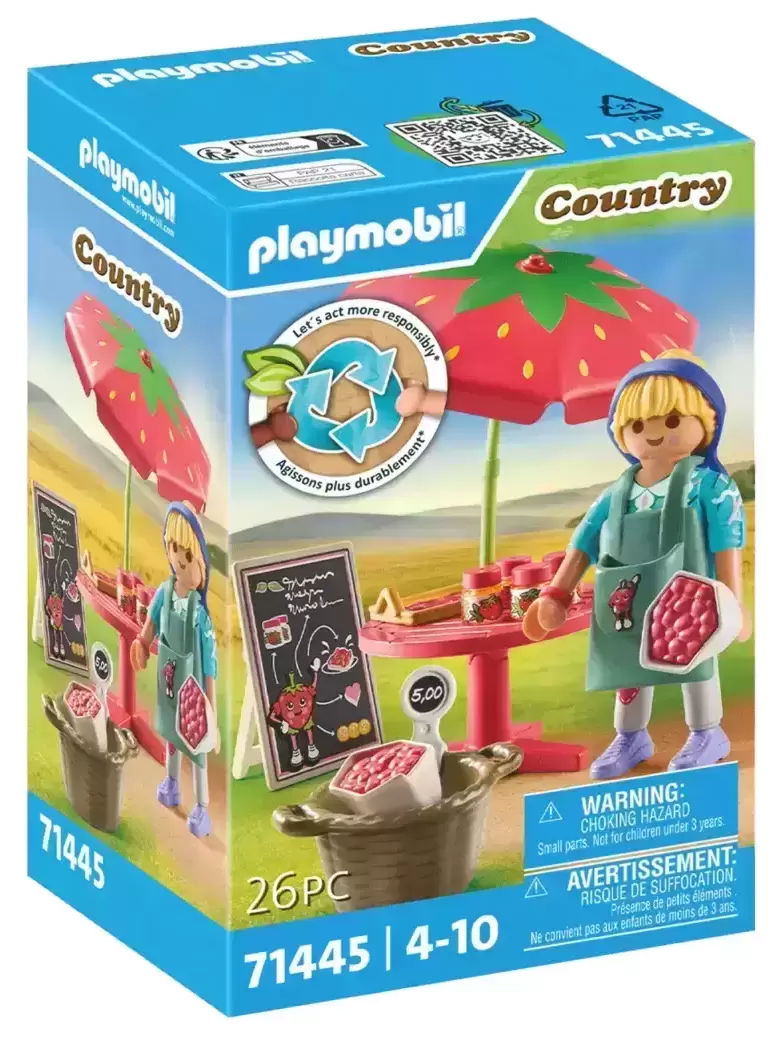 Playmobil Fermiers - Vendeuse de confitures