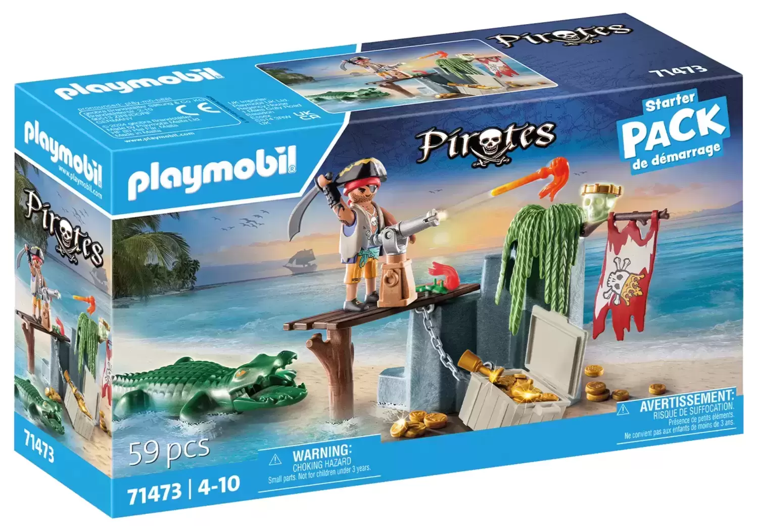 Playmobil Pirates - Pirate avec alligator