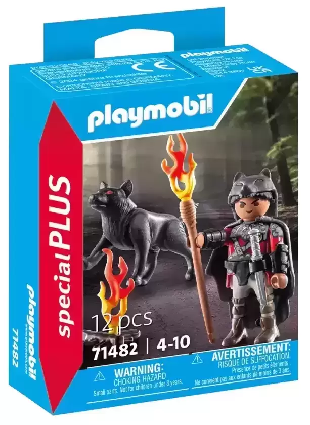Playmobil SpecialPlus - Guerrier avec loup