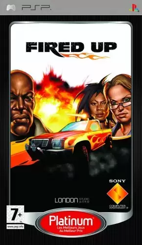 PSP Games - Fired Up - platinum