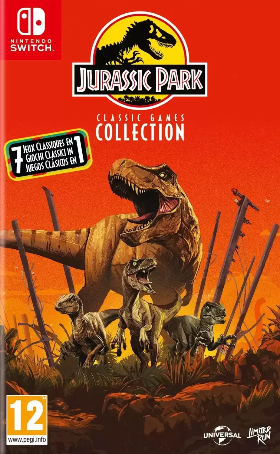 Jeux Nintendo Switch - Jurassic Park Classic Games Collection