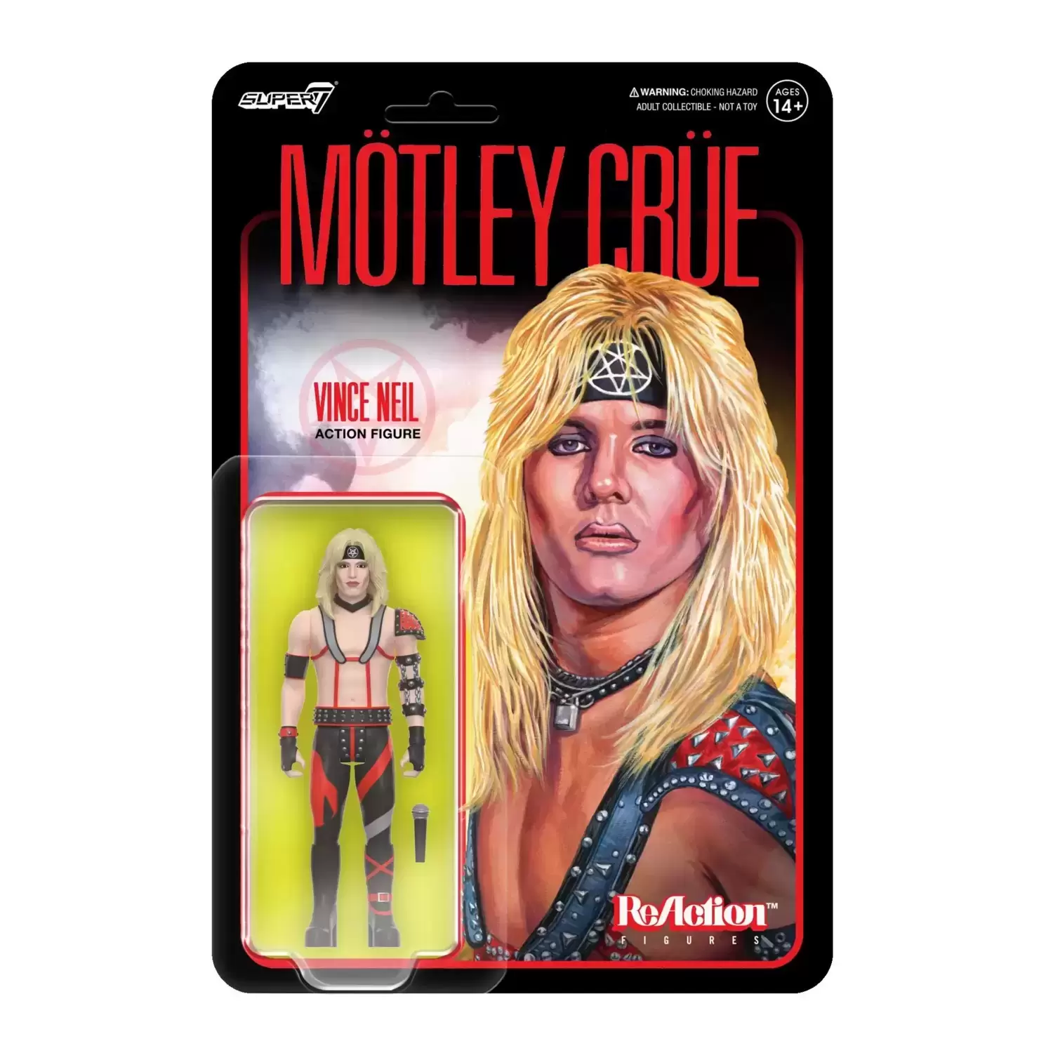ReAction Figures - Mötley Crue - Vince Neil (Shout At The Devil)