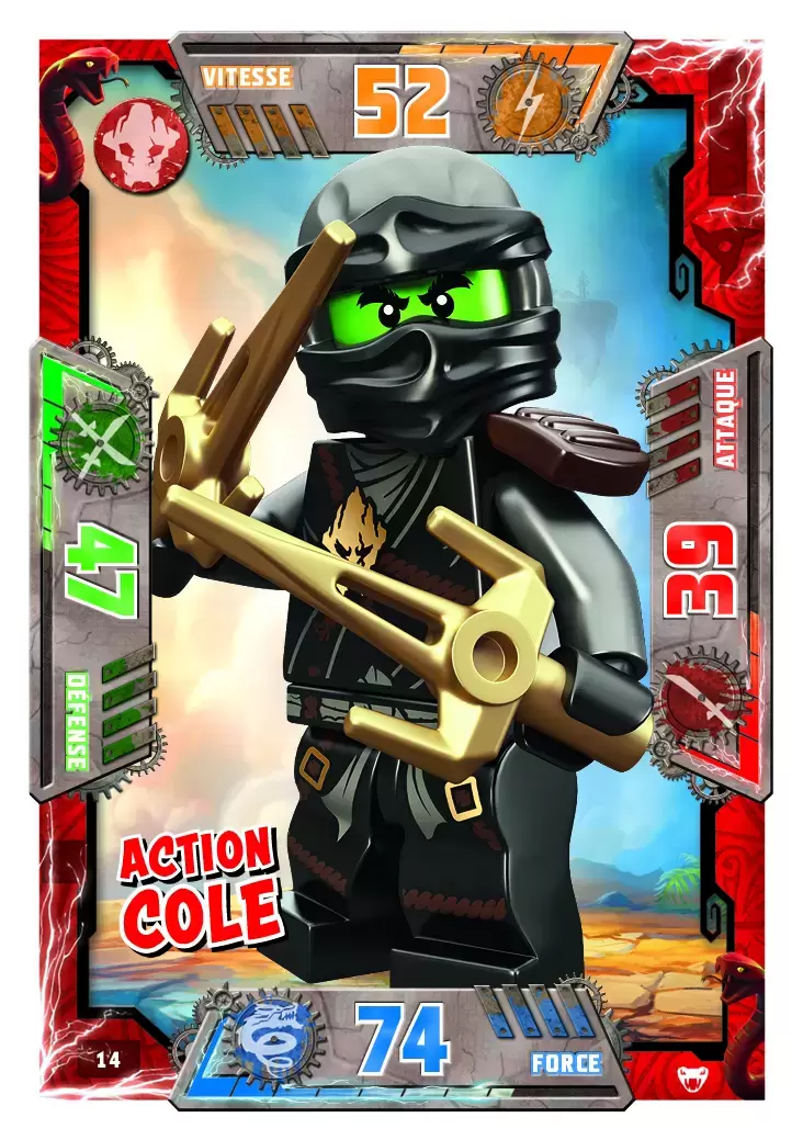 LEGO Ninjago Série 2 - Action Cole