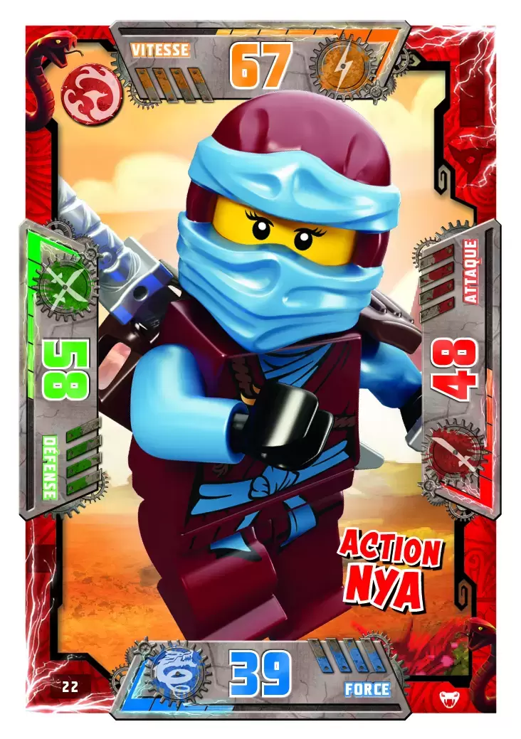 LEGO Ninjago Series 2 (France) - Carte 22