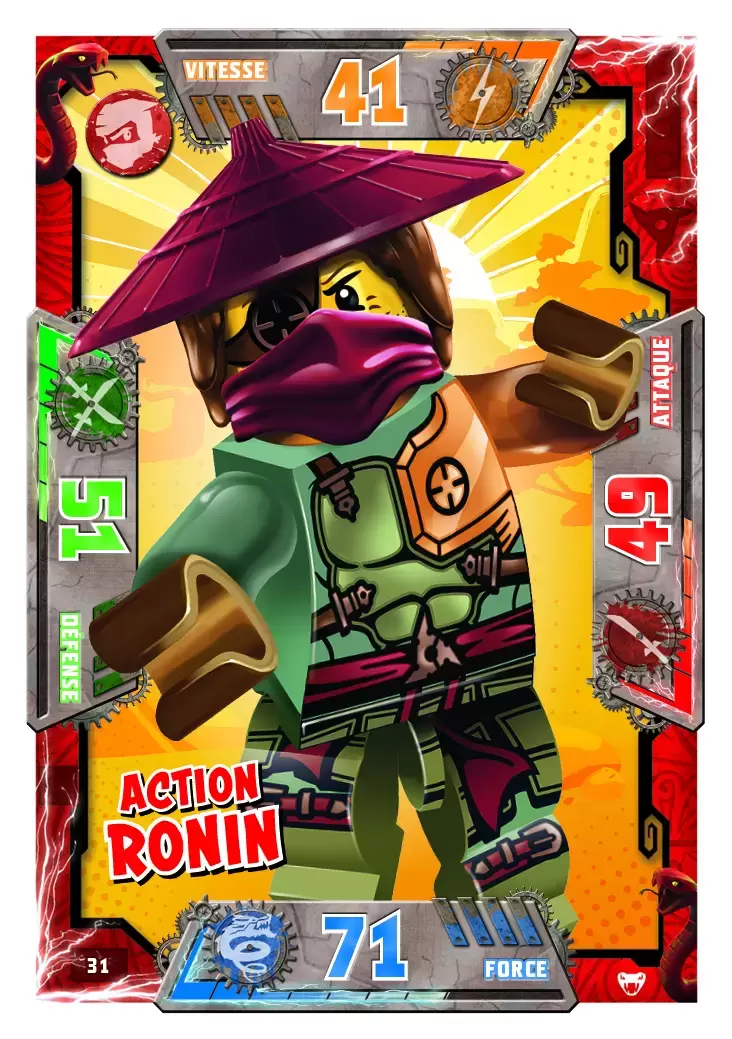 LEGO Ninjago Série 2 - Action Ronin