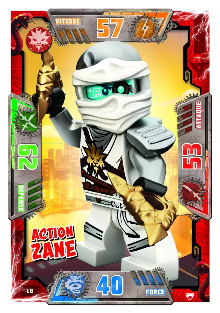 LEGO Ninjago Série 2 - Action Zane