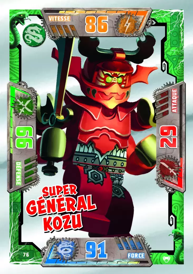 LEGO Ninjago Série 2 - Super général kozu