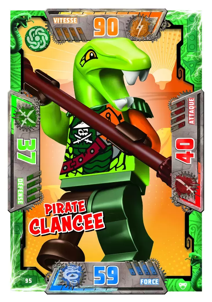 LEGO Ninjago Série 2 - Pirate Clancee