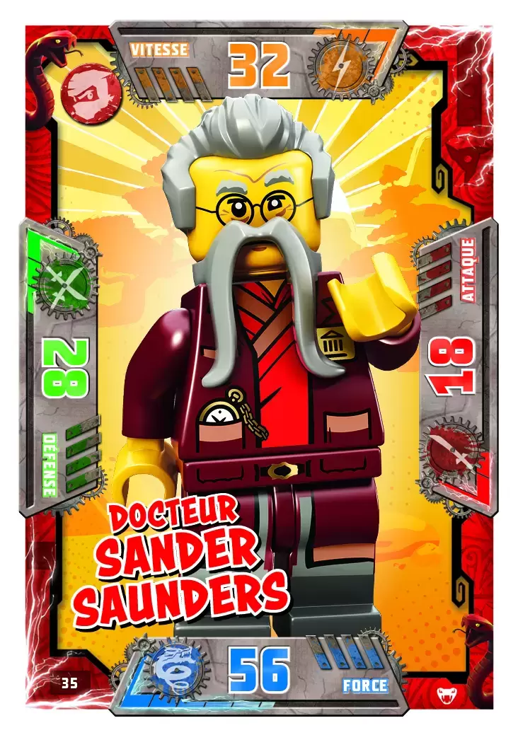 LEGO Ninjago Série 2 - Docteur Sander Saunders
