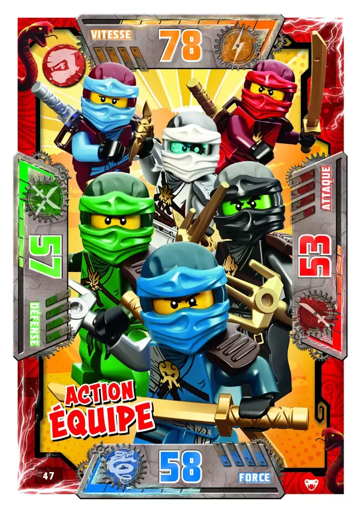LEGO Ninjago Série 2 - Équipe Action