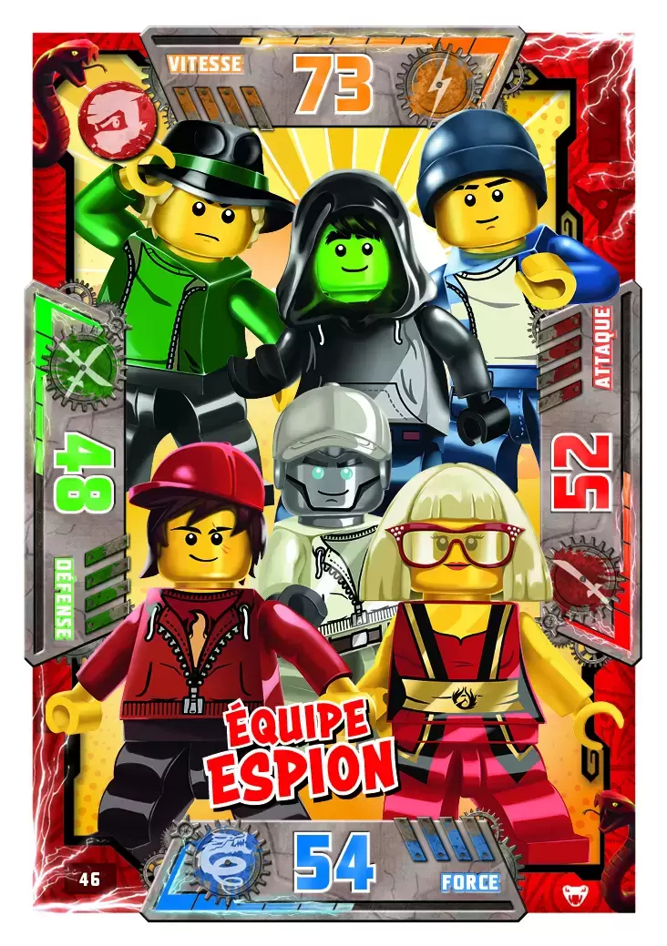 LEGO Ninjago Série 2 - Équipe Espion