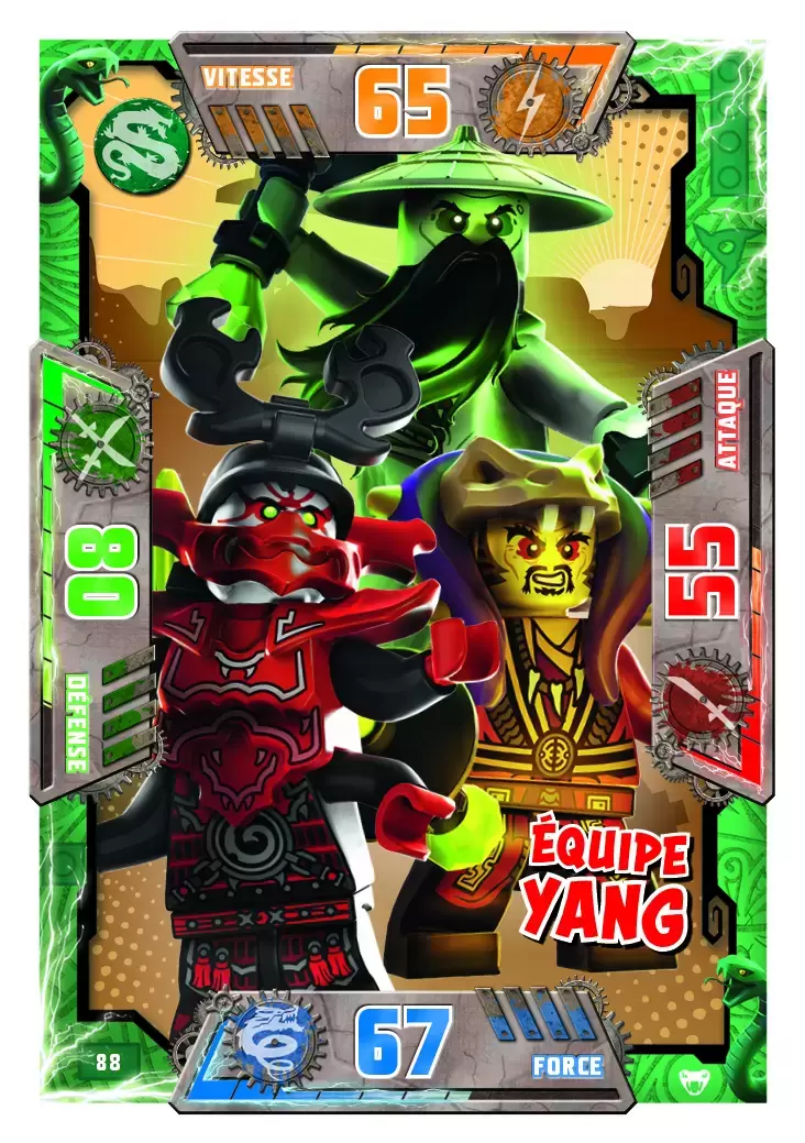 LEGO Ninjago Série 2 - Équipe Yang