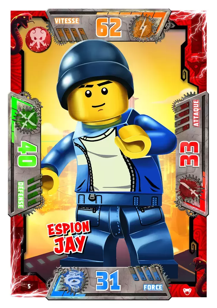 LEGO Ninjago Series 2 (France) - Carte 5